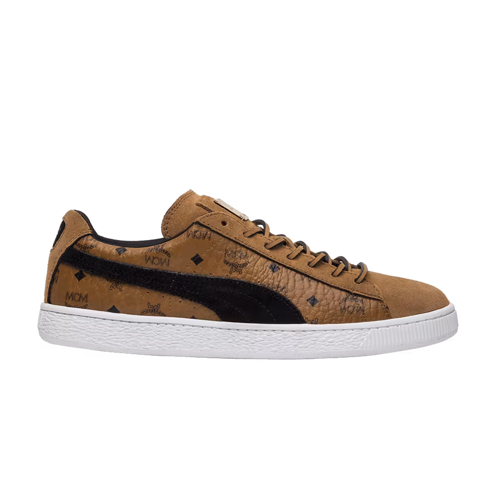MCM x Puma Suede Buckthorn Brown