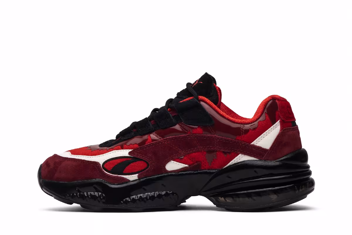 BAIT x Marvel x Puma Cell Carnage, view 4