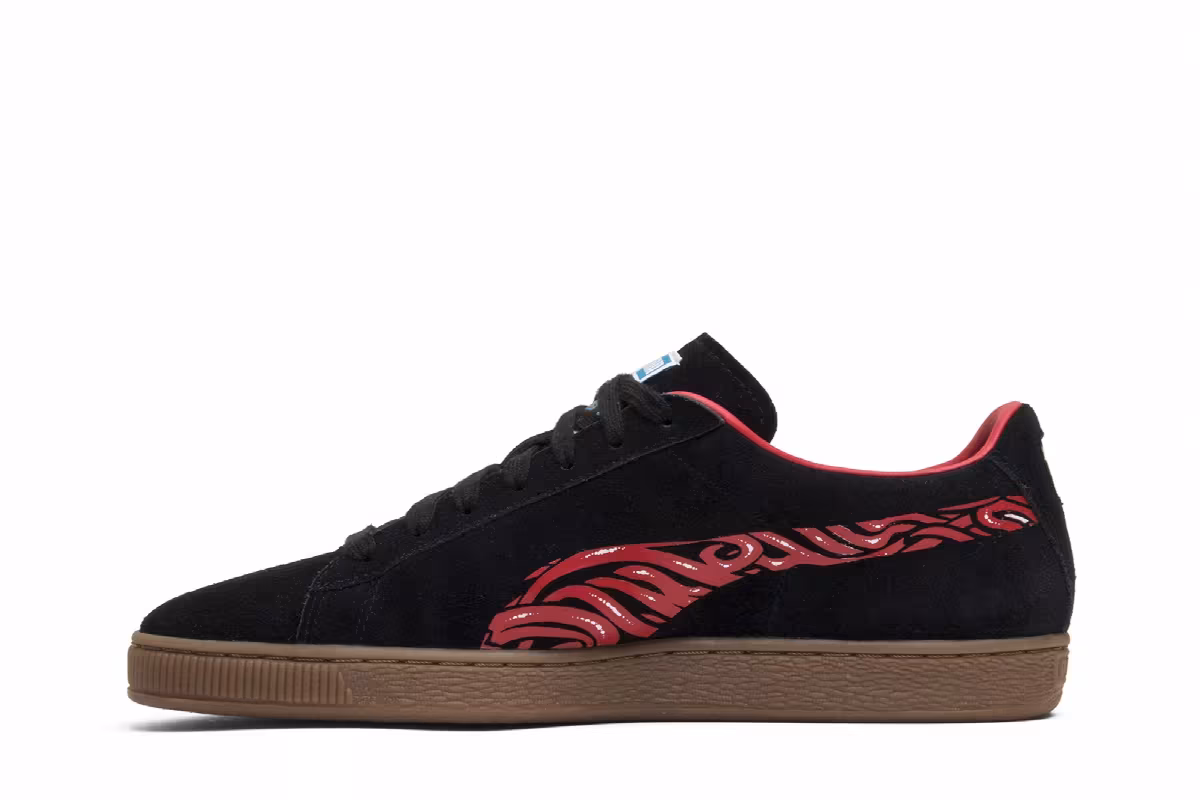 Santa Cruz x Puma Classic Suede 50 Screaming Hand, view 4
