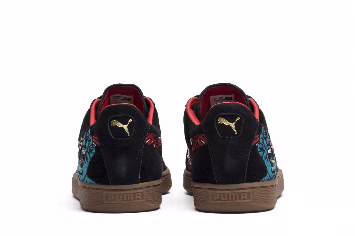 Santa Cruz x Puma Classic Suede 50 Screaming Hand, view 7
