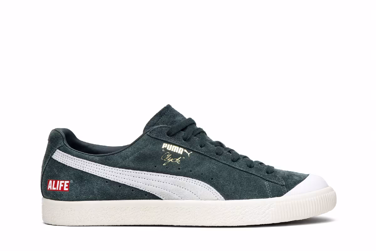 ALIFE x Puma Clyde Green Gables, view 2