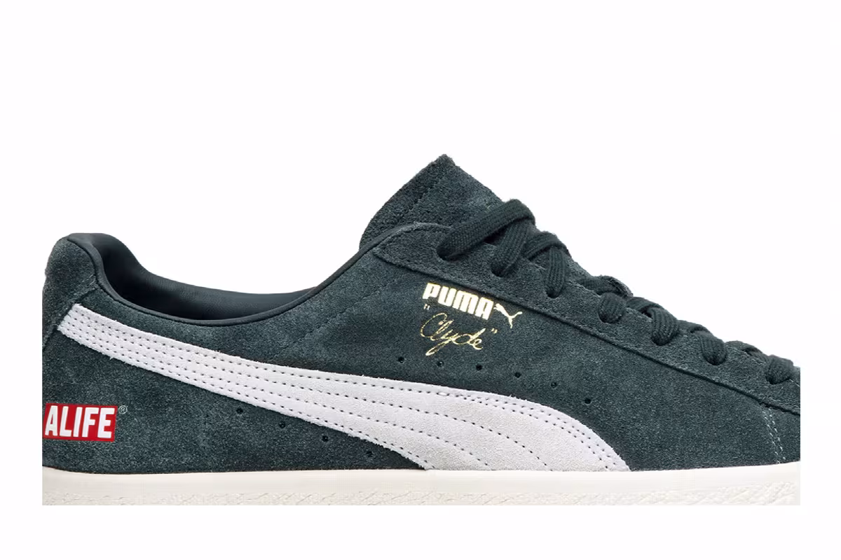 ALIFE x Puma Clyde Green Gables, view 3