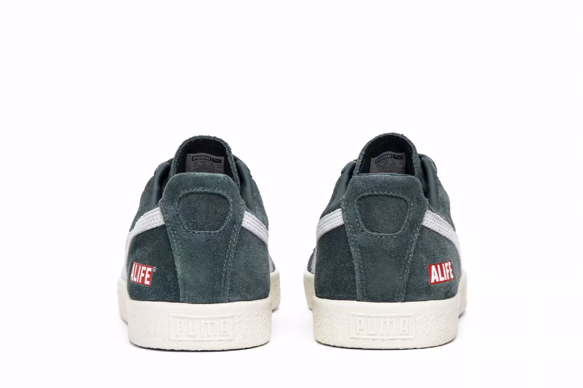 ALIFE x Puma Clyde Green Gables, view 7
