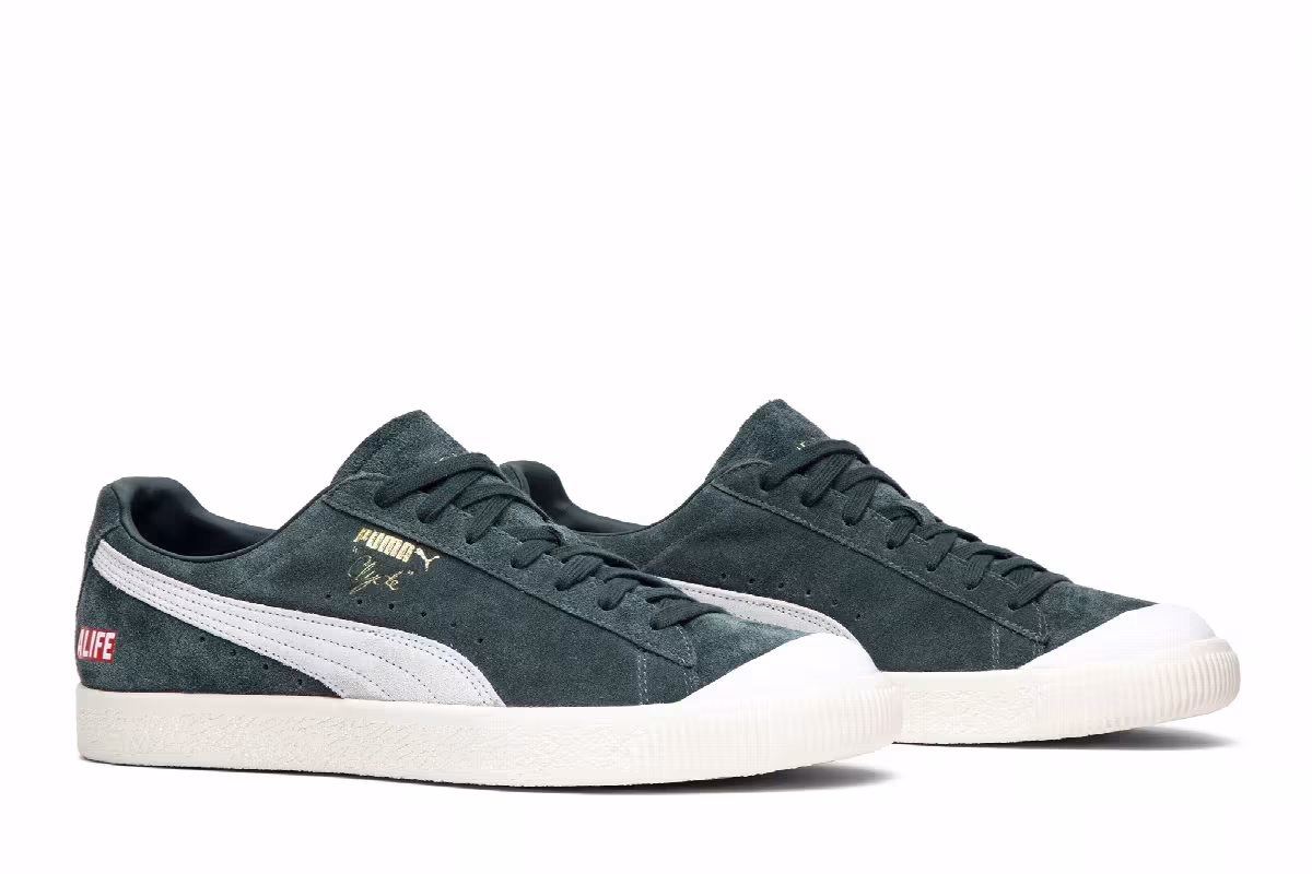 ALIFE x Puma Clyde Green Gables, view 9