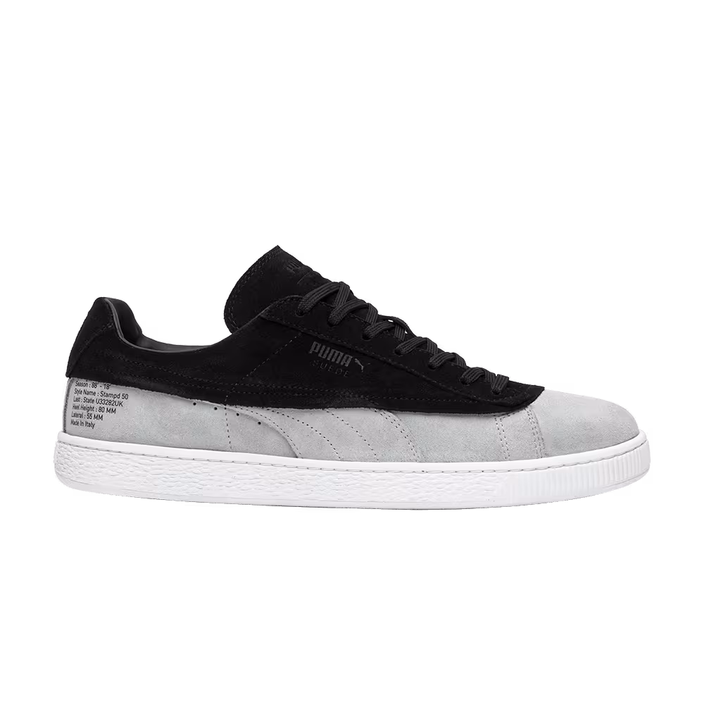 Stampd x Puma Suede Classic White Black