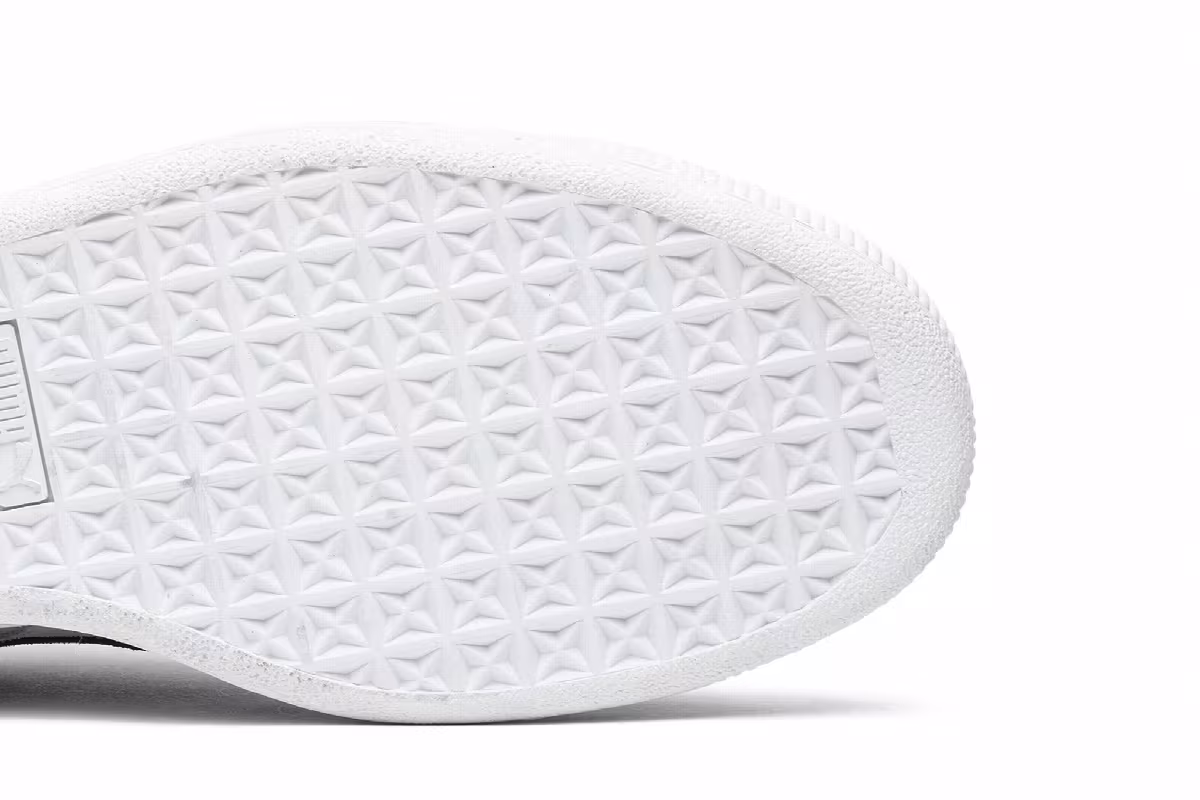 Stampd x Puma Suede Classic White Black, view 6