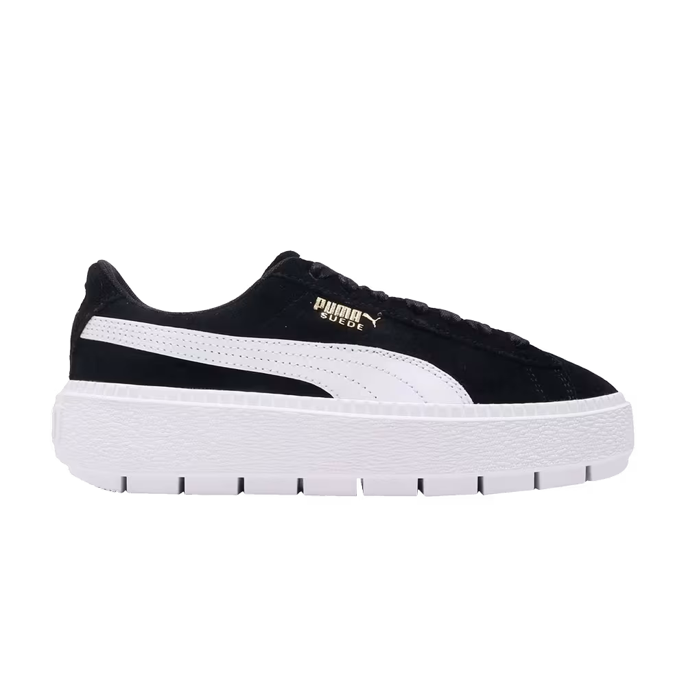 Puma Women's Platform Trace Black White