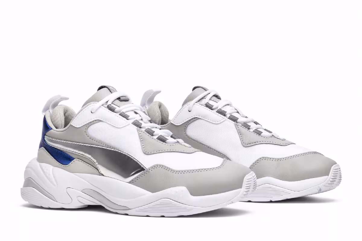 Puma Women's Thunder Electric Gray Violet, view 9