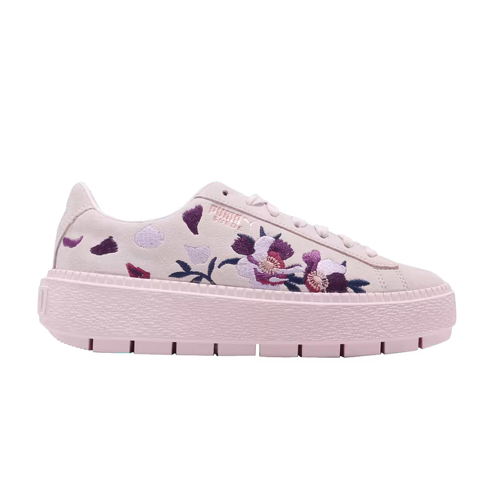 Puma Women's Suede Platform Trace Flowery