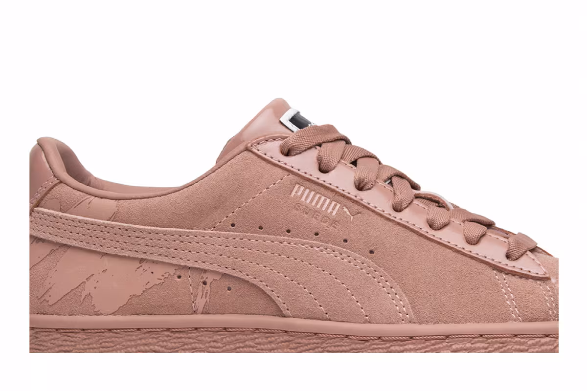 MAC x Puma Women's Suede Creme De Nude, view 3