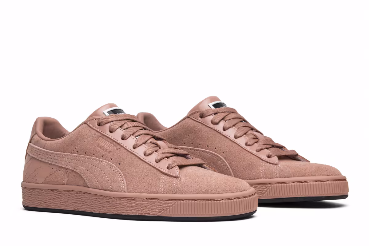 MAC x Puma Women's Suede Creme De Nude, view 9