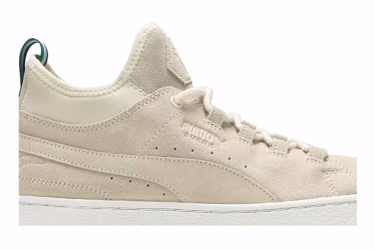 Big Sean x Puma Classic Suede Mid Whisper White, view 3