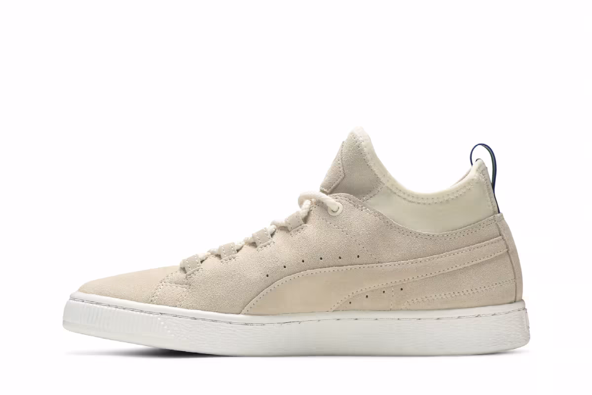Big Sean x Puma Classic Suede Mid Whisper White, view 4