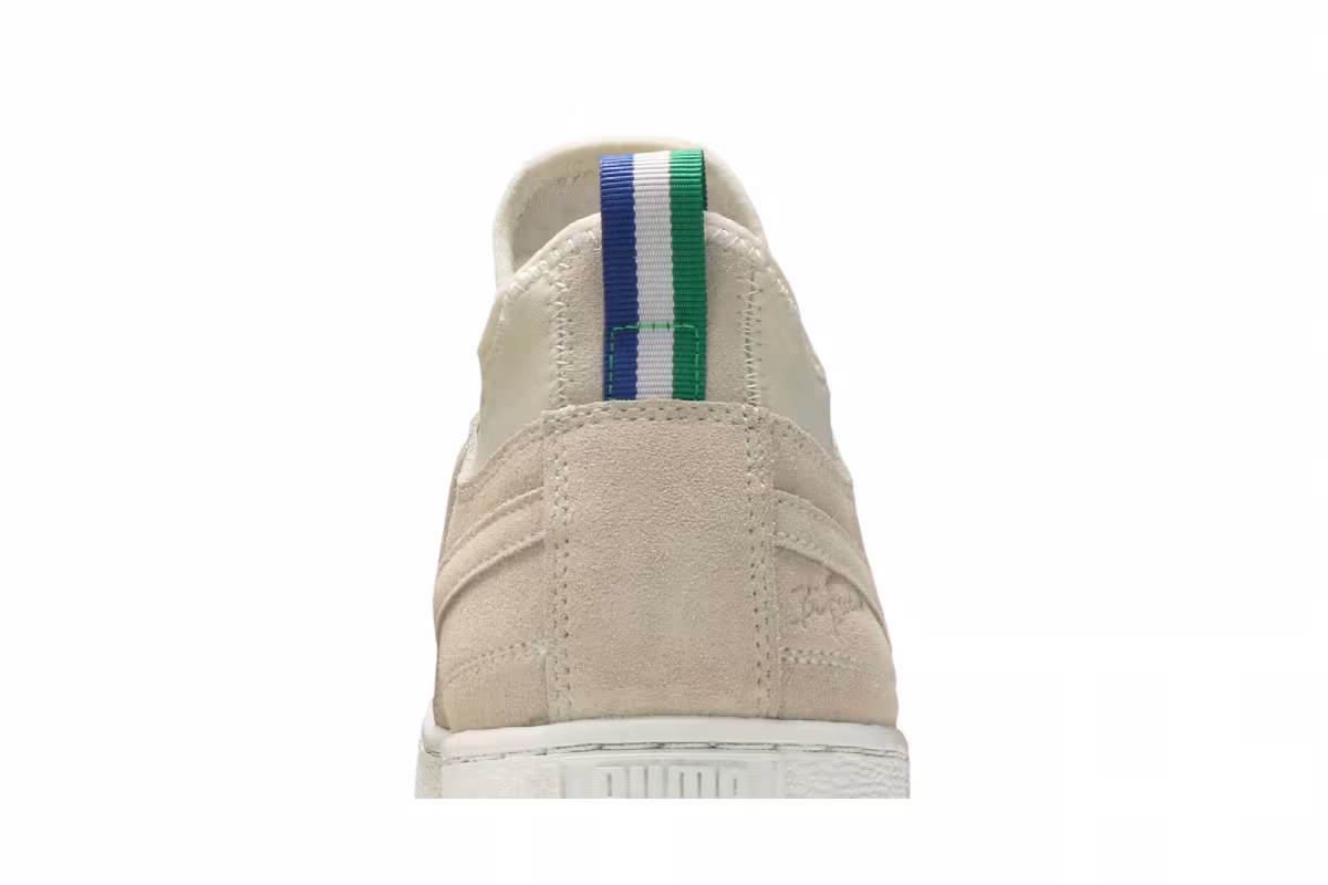 Big Sean x Puma Classic Suede Mid Whisper White, view 8