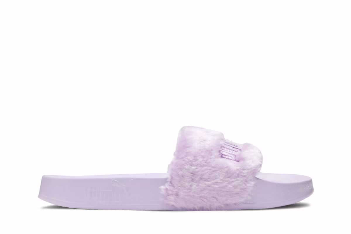 Fenty x Puma Women's Fur Slide Orchid Bloom, view 2