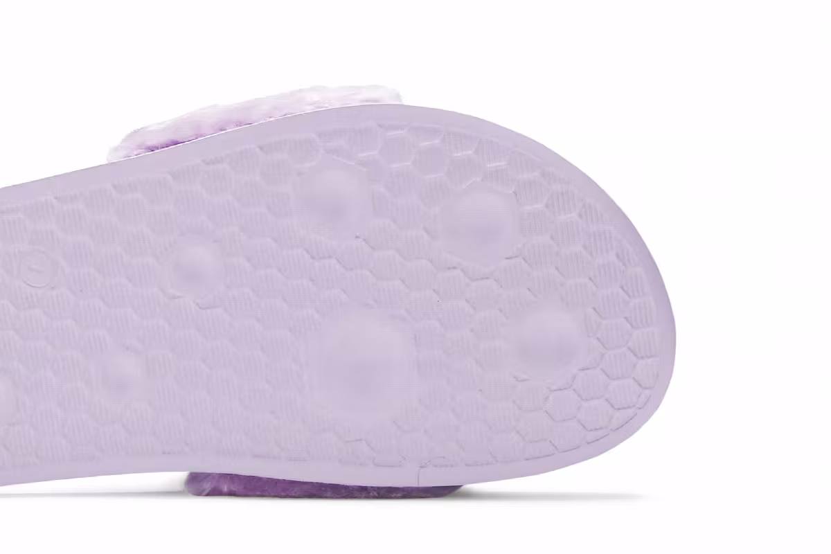 Fenty x Puma Women's Fur Slide Orchid Bloom, view 6