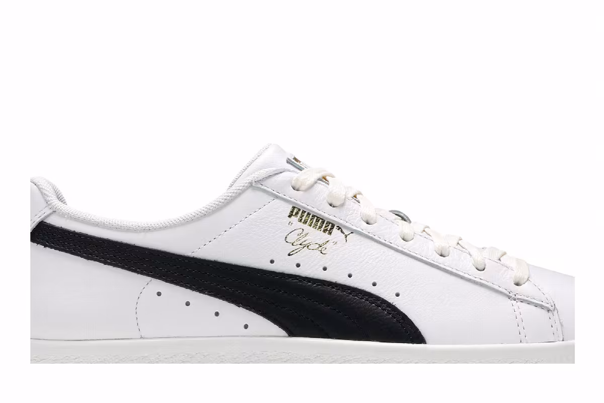 Puma Clyde Core Leather Foil White, view 3