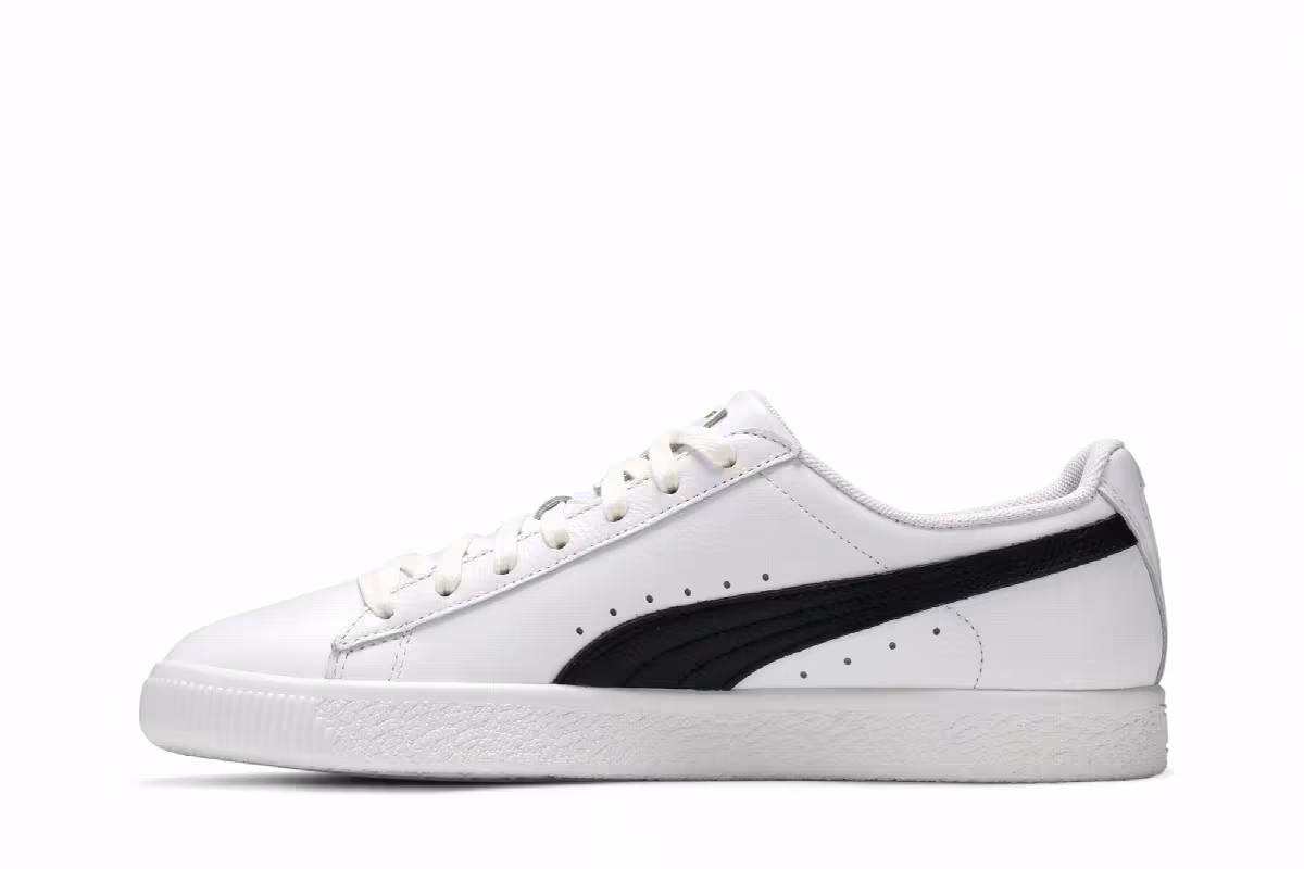 Puma Clyde Core Leather Foil White, view 4