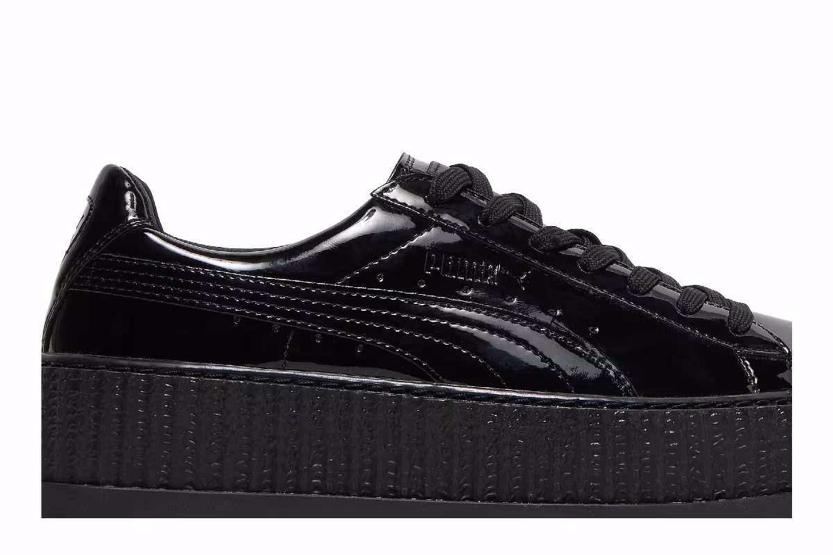 Fenty x Puma Women's Pointy Creeper Patent Black, view 3