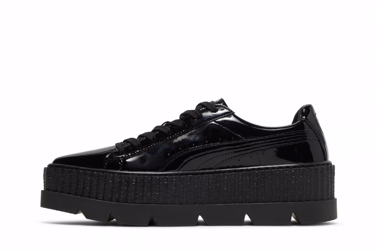 Fenty x Puma Women's Pointy Creeper Patent Black, view 4
