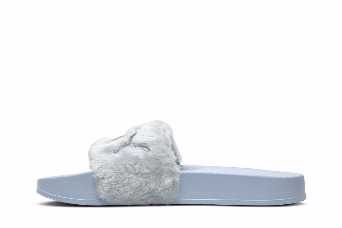 Fenty x Puma Women's Fur Slide Cool Blue, view 4