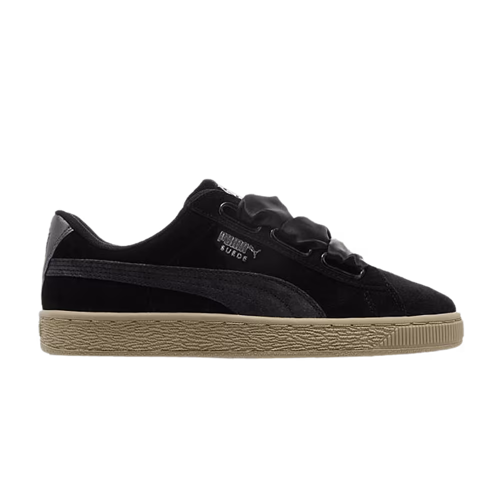 Puma Women's Suede Heart Safari - Black