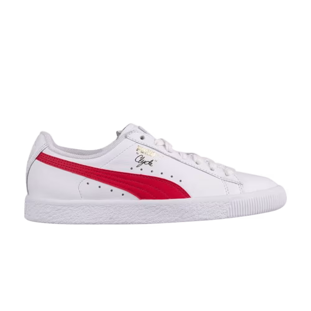 Puma Clyde Core Foil Jr Barbados Cherry