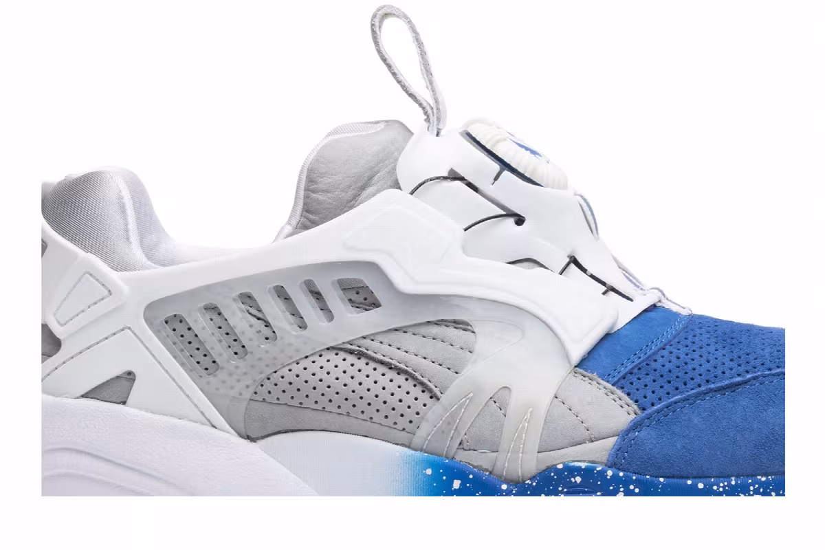 Kith x Colette x Puma Disc Blaze Strong Blue, view 3