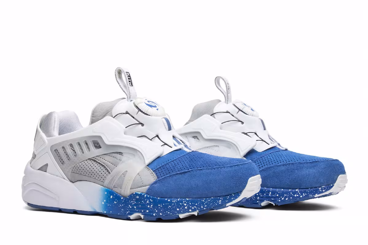 Kith x Colette x Puma Disc Blaze Strong Blue, view 9
