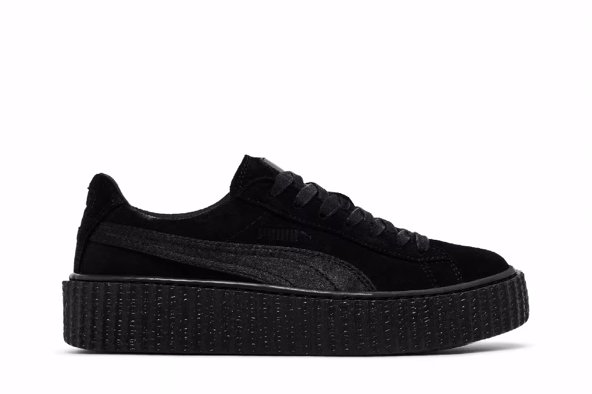 Puma Fenty x Women's Suede Creepers Black, view 2