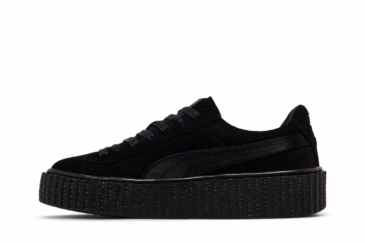 Puma Fenty x Women's Suede Creepers Black, view 4