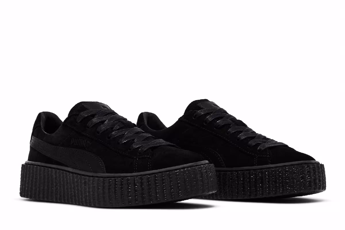 Puma Fenty x Women's Suede Creepers Black, view 9
