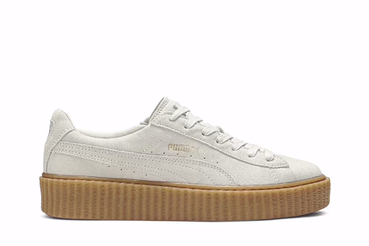 Puma Fenty x Women's Suede Creepers Star White, view 2