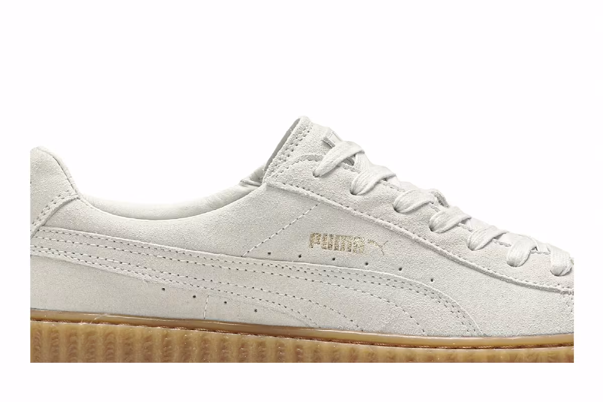 Puma Fenty x Women's Suede Creepers Star White, view 3
