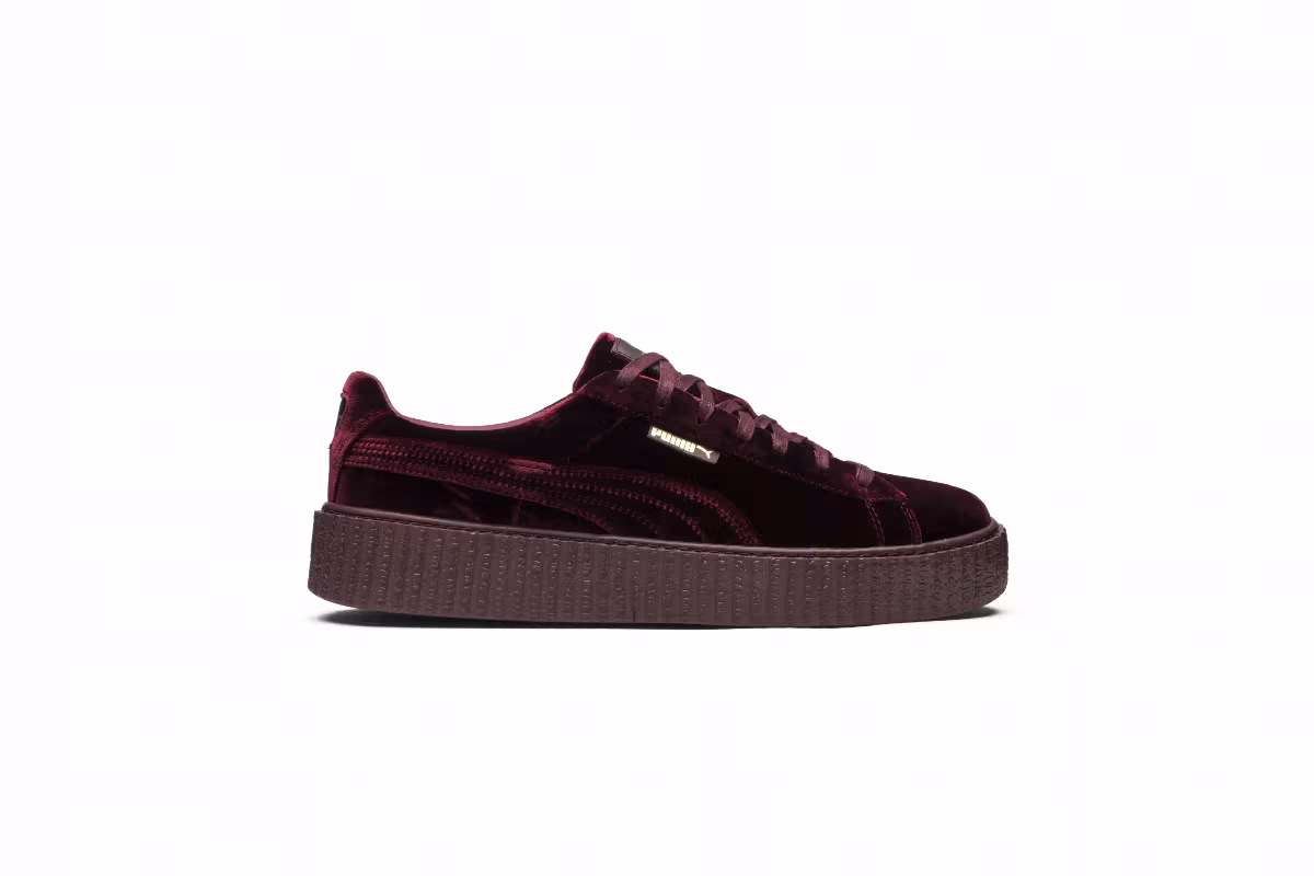 Puma Fenty x Velvet Creeper Burgundy, view 2