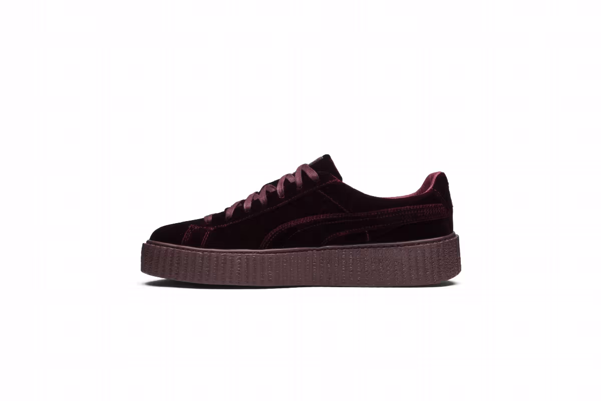 Puma Fenty x Velvet Creeper Burgundy, view 4