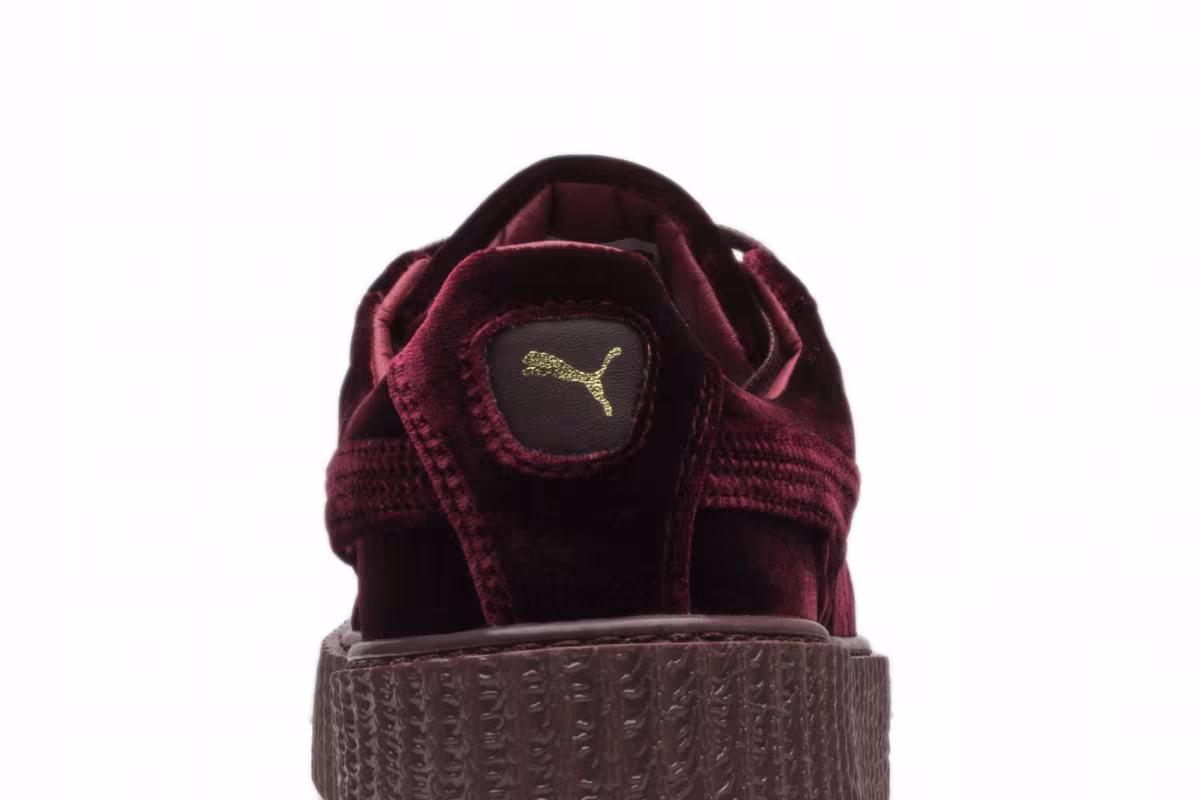 Puma Fenty x Velvet Creeper Burgundy, view 8