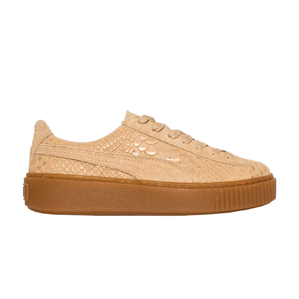 Puma Women's Platform Exotskin - Natural Vachetta