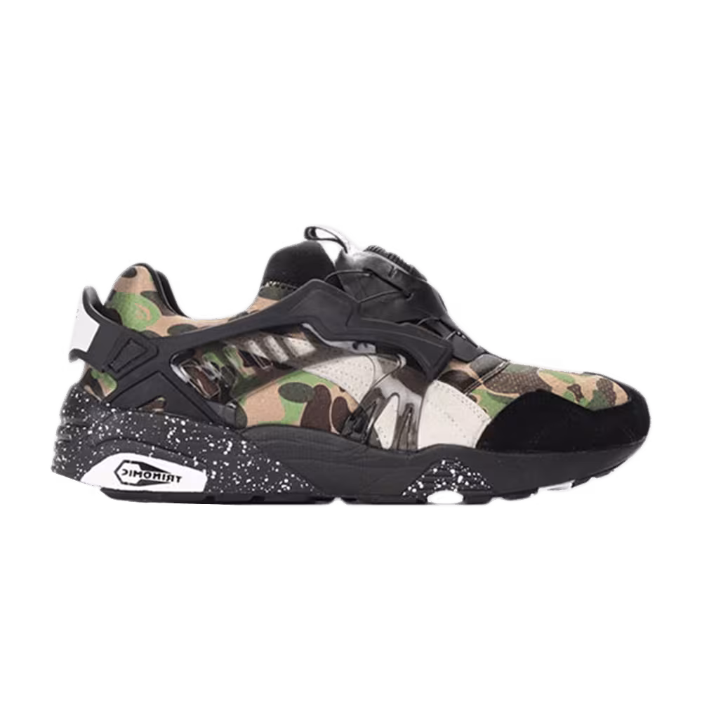 A Bathing Ape x Puma Disc Blaze Camo