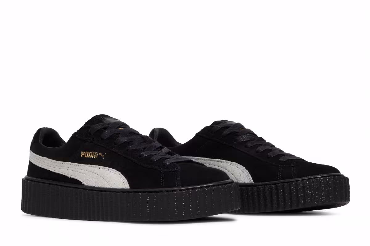 Fenty x Puma Women's Suede Creeper OG Black, view 9