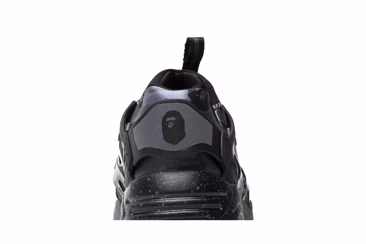 Puma A Bathing Ape x Disc Blaze Black Camo, view 8