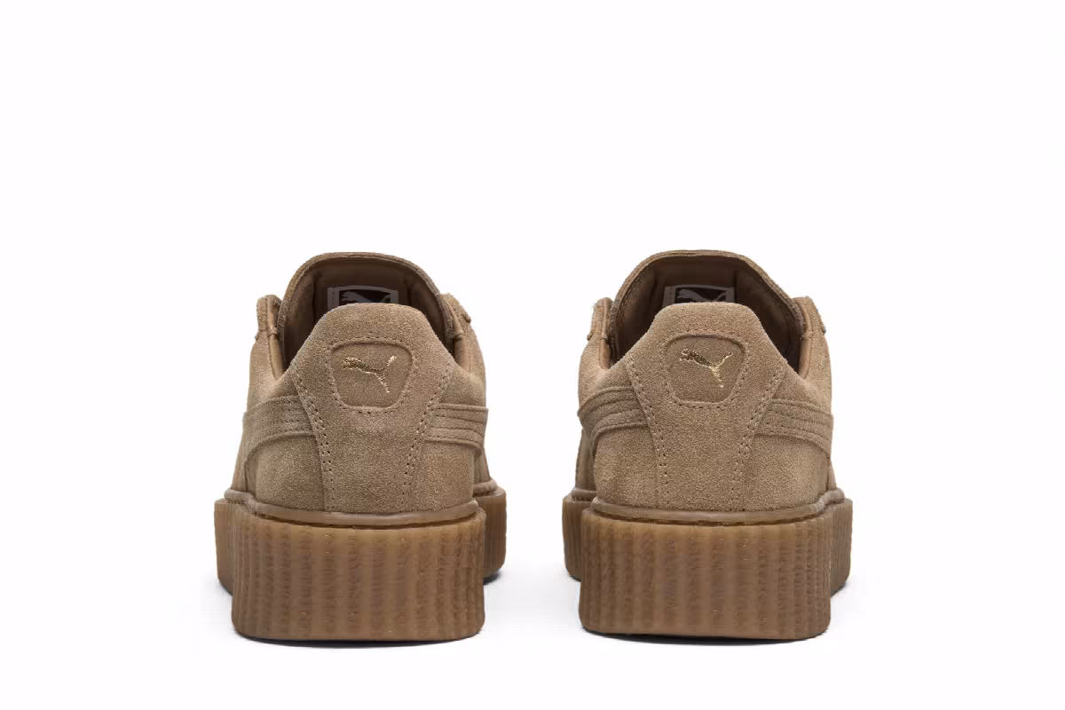 Fenty x Puma Women's Suede Creeper Oatmeal, view 7
