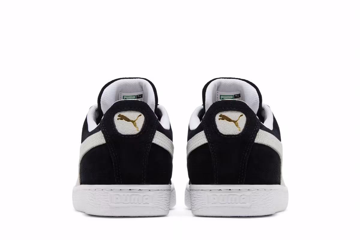 Puma Suede Classic Eco Black White, view 7