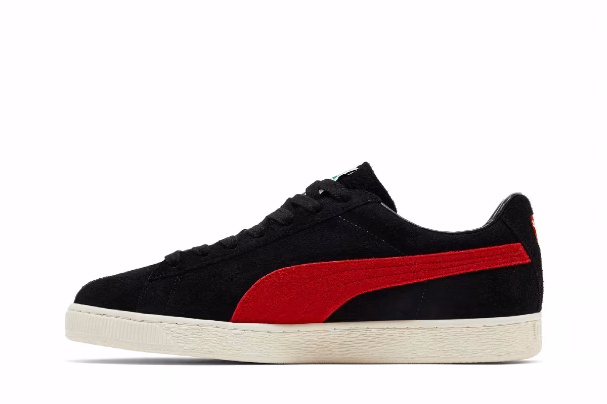 Puma Suede Vintage Made in Japan Black Red, view 4