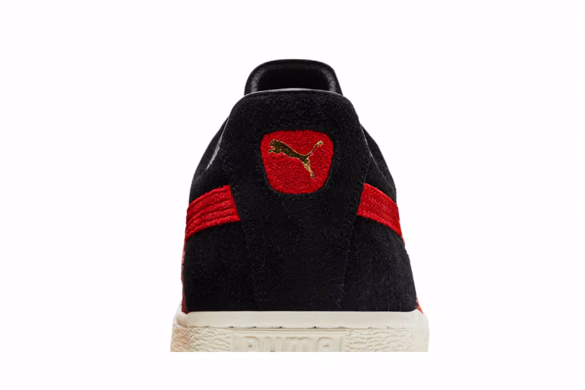 Puma Suede Vintage Made in Japan Black Red, view 8