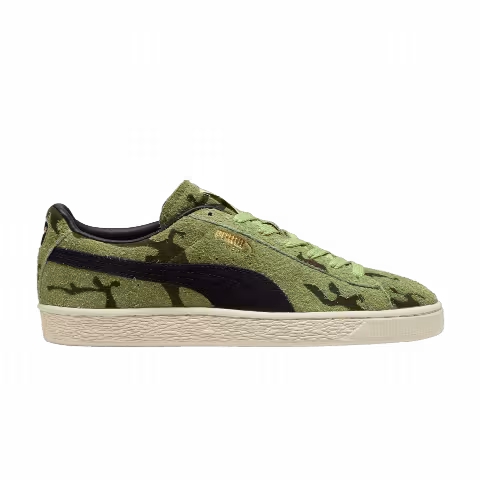 Puma Suede Flock 'Wild Fern'