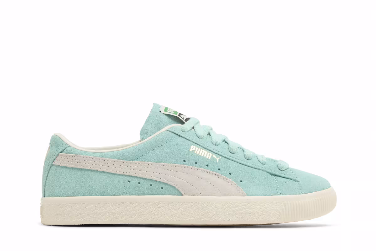 Puma Suede Vintage Mint Frosted Ivory, view 2