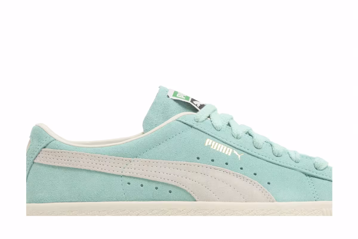 Puma Suede Vintage Mint Frosted Ivory, view 3