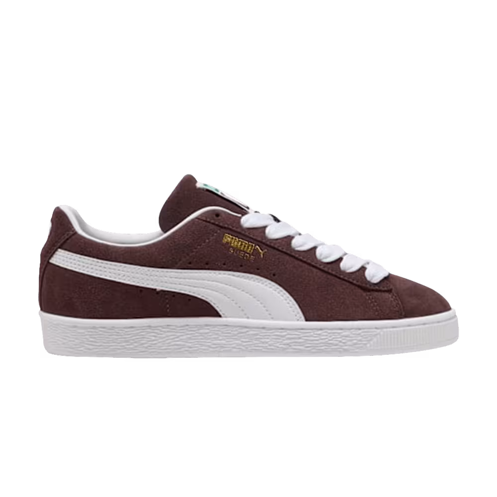 Puma Suede Classic Chocolate Brown White