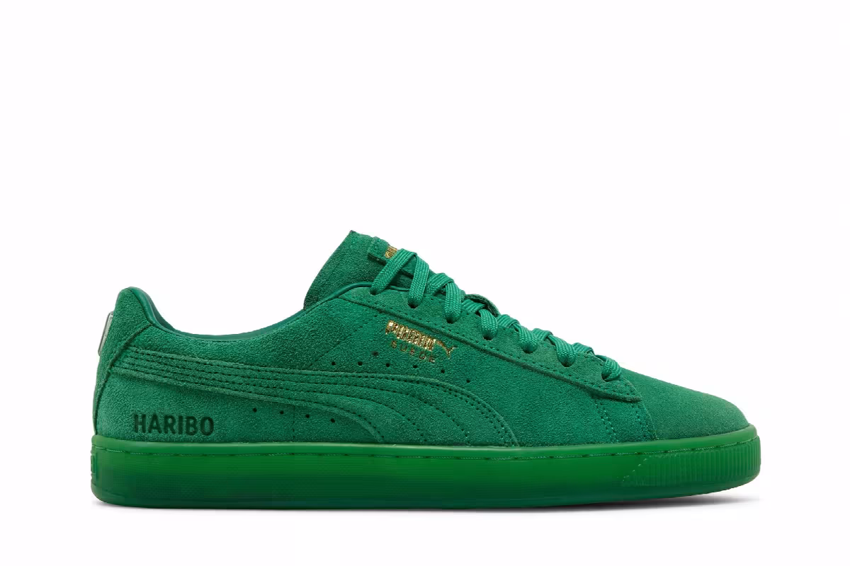 Haribo x Puma Suede Amazon Green, view 2